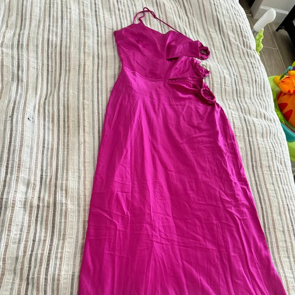 Runaway The Label Sawyer Maxi Dress Orchid Pink - Size S - Picture 5 of 7